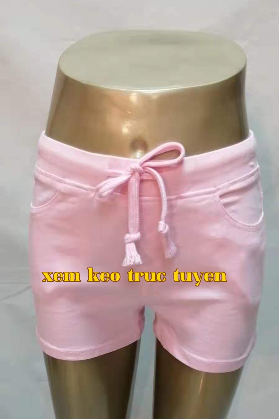 Quần short màu hồng