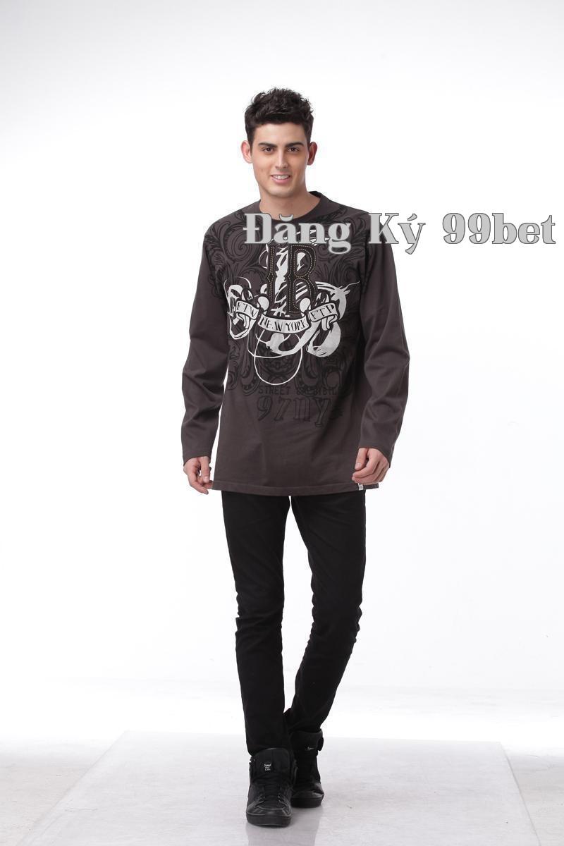 Áo thun in hình hip hop dành cho nam