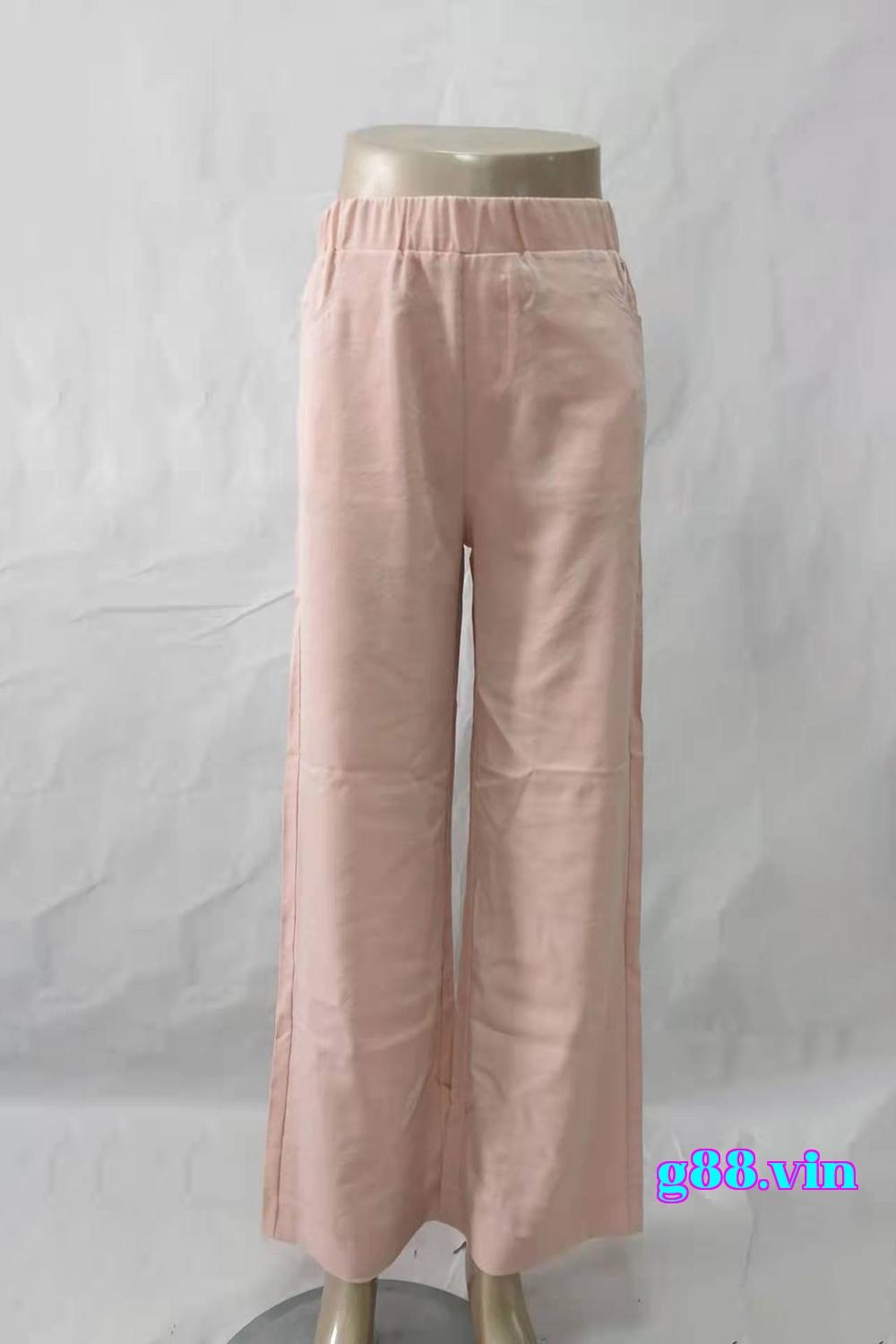 Pink trousers